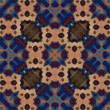 Square seamless patterns. Woven wonderful digital patterns. Modern fashion... Illustrazione stock