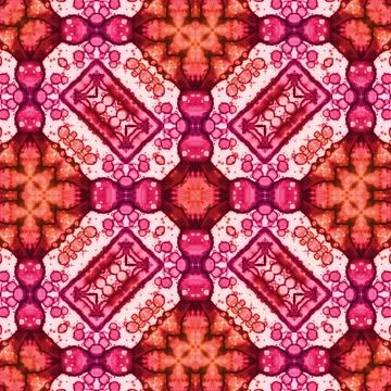 Square seamless patterns. Woven wonderful digital patterns. Modern fashion... Illustrazione stock