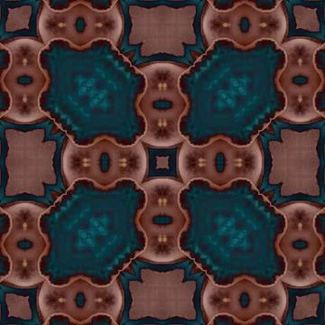 Square seamless patterns. Woven wonderful digital patterns. Modern fashion... Illustrazione stock