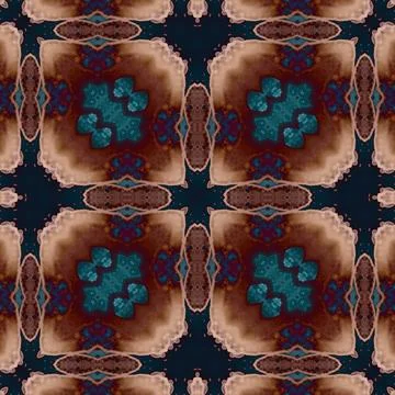 Square seamless patterns. Woven wonderful digital patterns. Modern fashion... Illustrazione stock