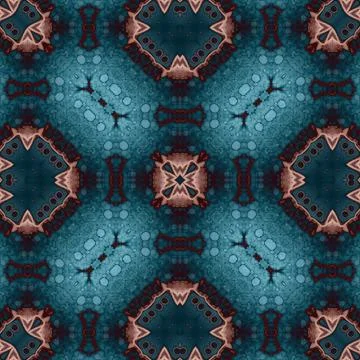 Square seamless patterns. Woven wonderful digital patterns. Modern fashion... 스톡 일러스트