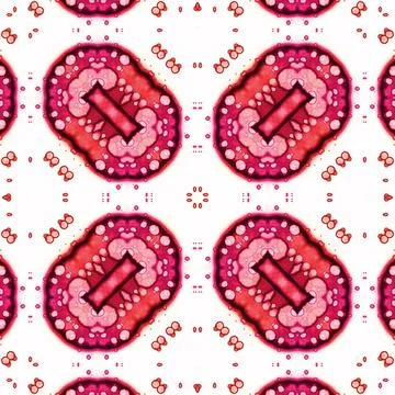 Square seamless patterns. Woven wonderful digital patterns. Modern fashion... Ilustração Stock