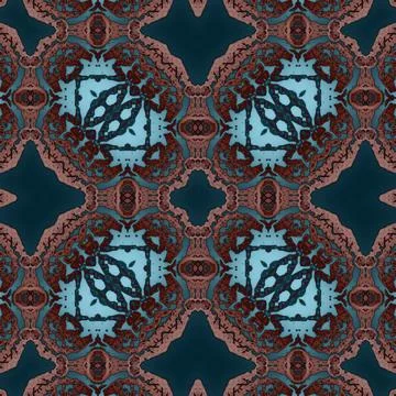 Square seamless patterns. Woven wonderful digital patterns. Modern fashion... Illustrazione stock
