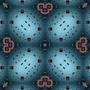 Square seamless patterns. Woven wonderful digital patterns. Modern fashion... Ilustração Stock