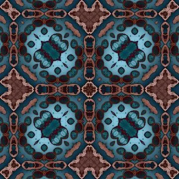 Square seamless patterns. Woven wonderful digital patterns. Modern fashion... Illustrazione stock