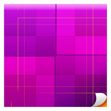 Square with several divisions of interior tones Stock Illustration