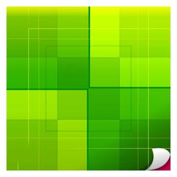 Square with several divisions of interior tones Stock Illustration