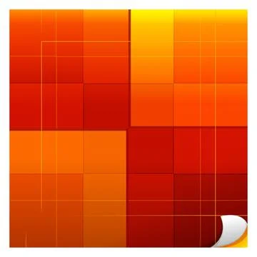 Square with several divisions of interior tones Illustrazione stock