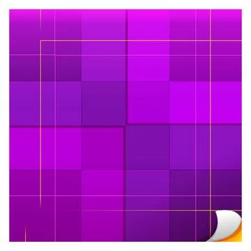 Square with several divisions of interior tones Stock Illustration