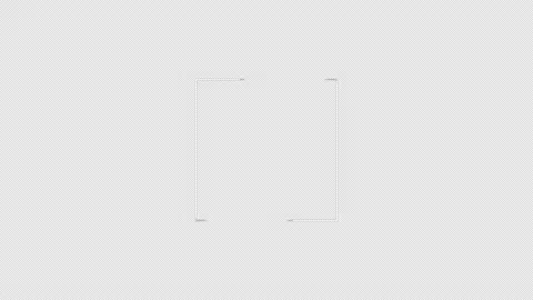 Square Shape Animation with Alpha Channel Stock Footage 141254713