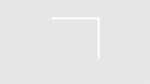 Square Shape Animation with Alpha Channel Stock Footage 322972795