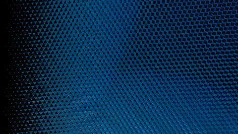 Square shape blue background mathematical optical illusion abstract graphic 3 Stock-Illustration