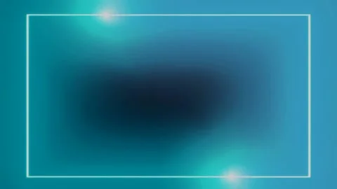 Square Shape Green Blurry Lights Animation  Stock Footage 237793897