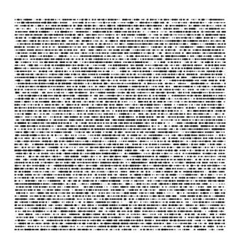 Square shape with network connection dots for technology concept on white bac Stock Illustration