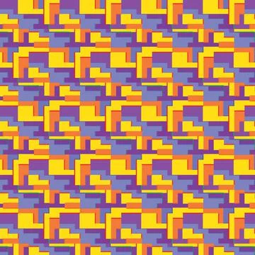 Square shape pattern design background Stock Illustration