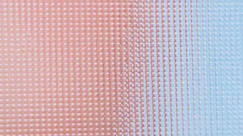 Square-shaped and gradient blue and brown dots Stock Photos