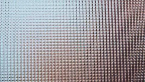 Square-shaped and gradient white and brown dots Stock Photos