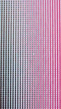 Square-shaped and gradient white and purple dots Foto stock
