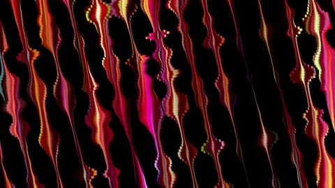 A square shaped object with a blue background Video stock 302830674