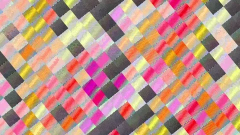 A square shaped object with a blue background Video stock 302832337