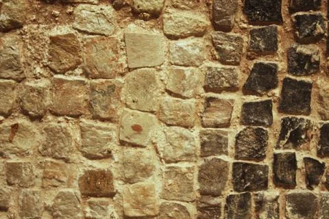 Square Shaped Rough Wall Texture Stock Photos
