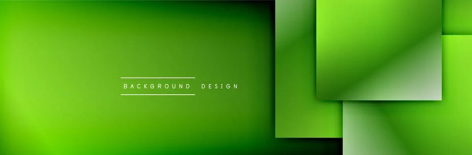 Square shapes composition geometric abstract background. 3D shadow effects and イラスト素材