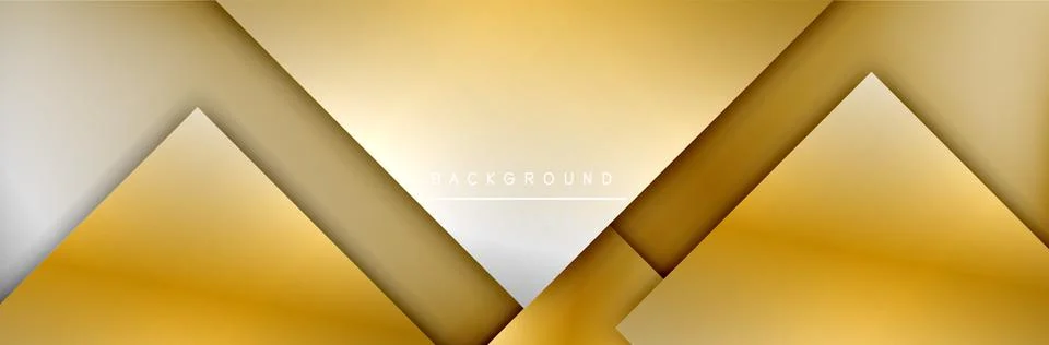 Square shapes composition geometric abstract background. 3D shadow effects and Stock Illustration