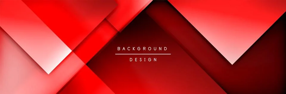 Square shapes composition geometric abstract background. 3D shadow effects and Stock Illustration