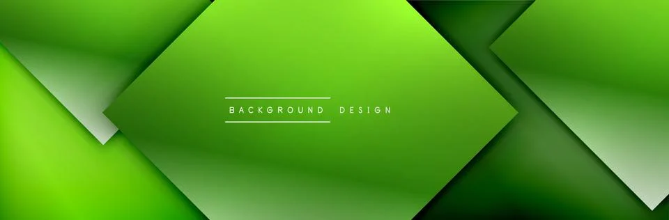 Square shapes composition geometric abstract background. 3D shadow effects and イラスト素材