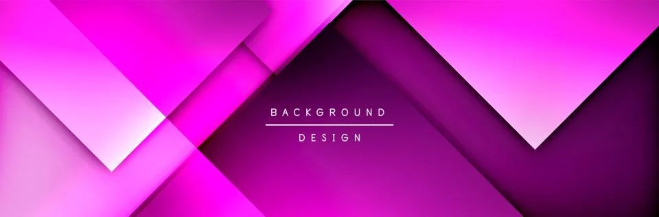 Square shapes composition geometric abstract background. 3D shadow effects and 스톡 일러스트