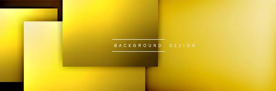 Square shapes composition geometric abstract background. 3D shadow effects and 스톡 일러스트