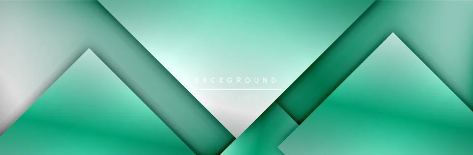 Square shapes composition geometric abstract background. 3D shadow effects and Illustrazione stock