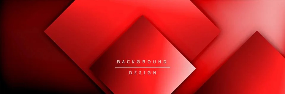 Square shapes composition geometric abstract background. 3D shadow effects and 스톡 일러스트