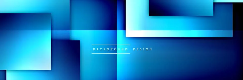 Square shapes composition geometric abstract background. 3D shadow effects and イラスト素材