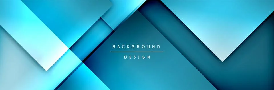 Square shapes composition geometric abstract background. 3D shadow effects and 스톡 일러스트