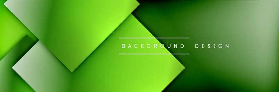 Square shapes composition geometric abstract background. 3D shadow effects and 스톡 일러스트