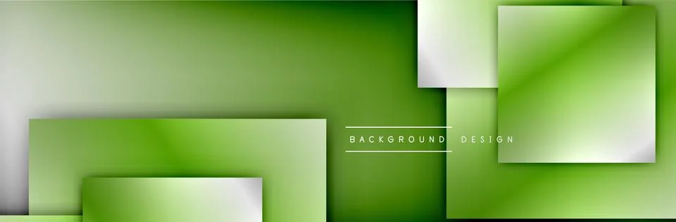 Square shapes composition geometric abstract background. 3D shadow effects and イラスト素材