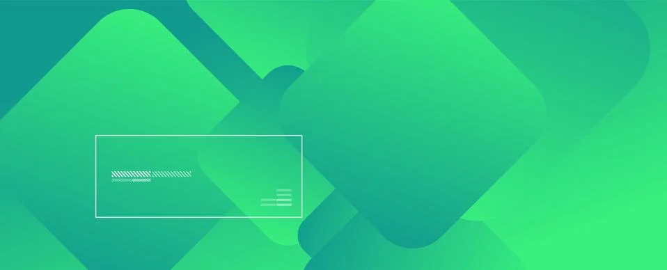 Square shapes composition geometric abstract background. 3D shadow effects and Stock Illustration