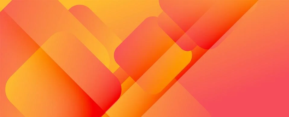 Square shapes composition geometric abstract background. 3D shadow effects and Illustrazione stock