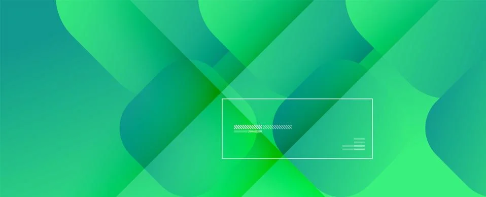 Square shapes composition geometric abstract background. 3D shadow effects and 库存插图