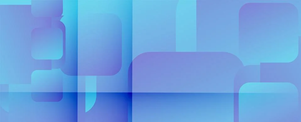 Square shapes composition geometric abstract background. 3D shadow effects and Stock Illustration