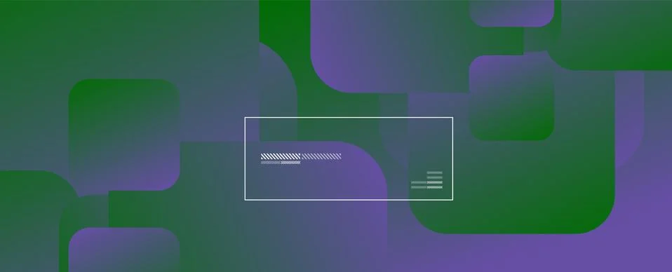 Square shapes composition geometric abstract background. 3D shadow effects and Illustrazione stock