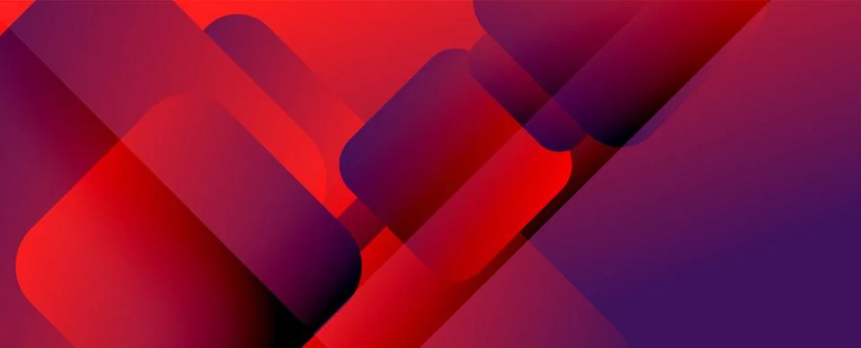 Square shapes composition geometric abstract background. 3D shadow effects and Illustrazione stock