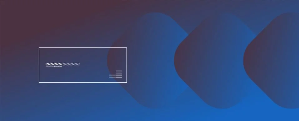 Square shapes composition geometric abstract background. 3D shadow effects and Illustrazione stock