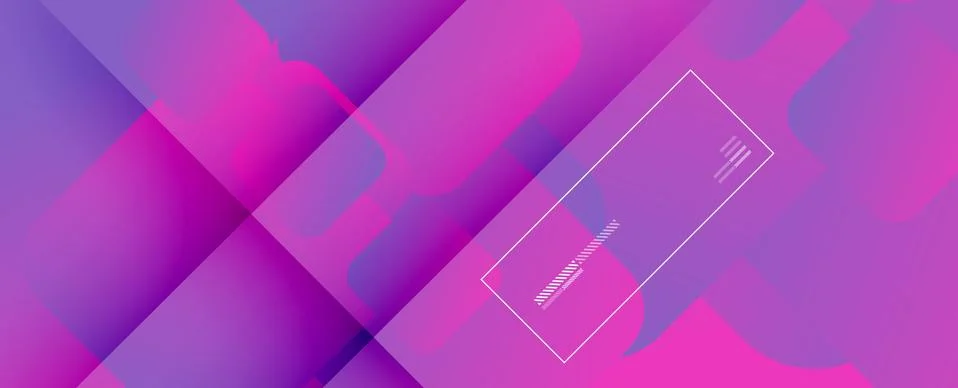 Square shapes composition geometric abstract background. 3D shadow effects and 库存插图