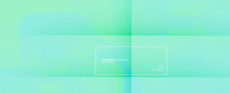 Square shapes composition geometric abstract background. 3D shadow effects and Stock Illustration
