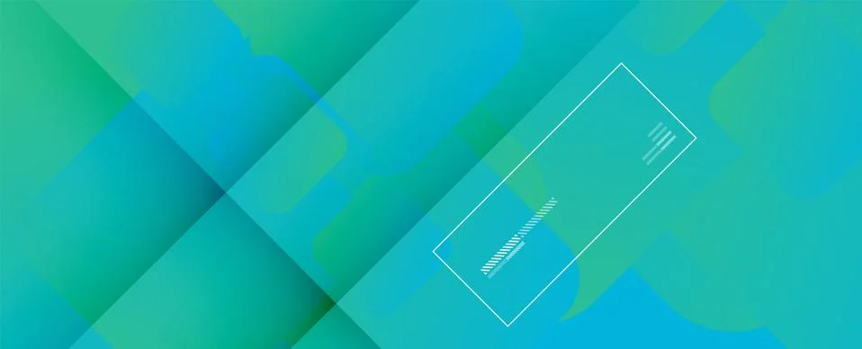 Square shapes composition geometric abstract background. 3D shadow effects and Illustrazione stock