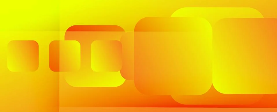 Square shapes composition geometric abstract background. 3D shadow effects and Illustrazione stock