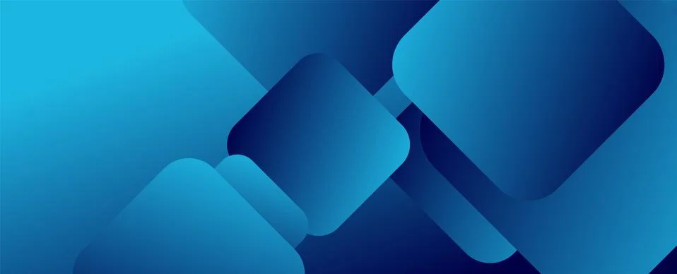 Square shapes composition geometric abstract background. 3D shadow effects and Illustrazione stock