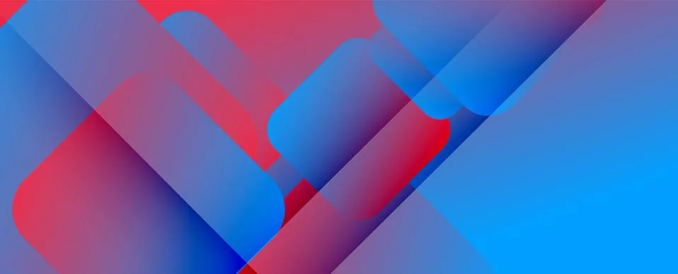 Square shapes composition geometric abstract background. 3D shadow effects and Illustrazione stock